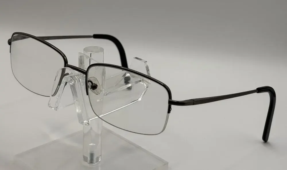 SAKI MOD 312 DGUN Handmade Japan Eyeglass Frames 55-18-145